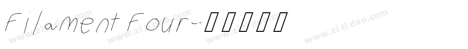 Filament Four字体转换